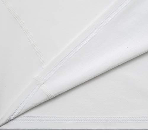 TCA Men's SuperThermal Compression Base Layer Top Long Sleeve Thermal Under Shirt - Pro White, S — view 5