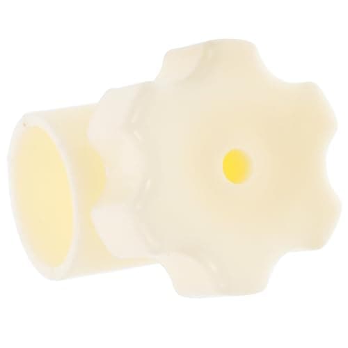 HONMEET Parasol Hole Plug White Plastic Umbrella Stand Base Connector
