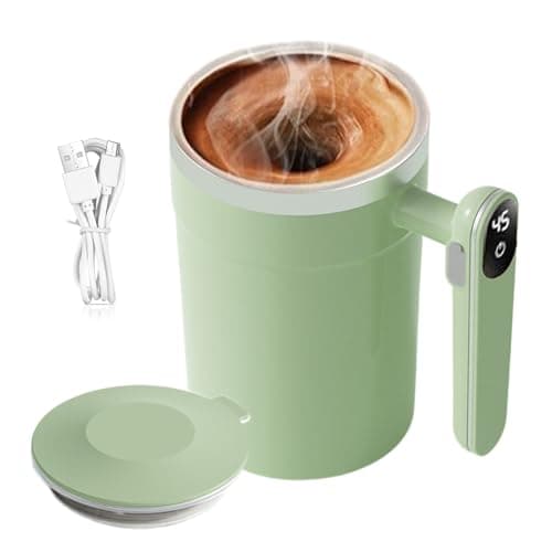 Tktouci Electric Mixing Cup Magnetic Self-Stirring Automatic Mug — view 6