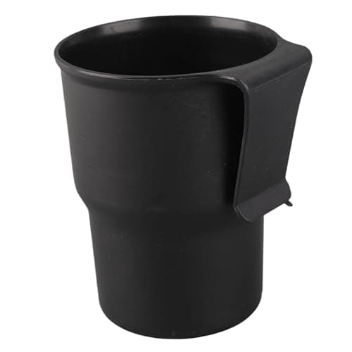 Generic Universal Car Cup Holder, Premium PP Material with Sturdy Mounting for Air Vent, Convenient Storage for Cups Phones Keys, Black Brown Beige, 10.5 X 8.5 X 7cm (Black) — view 6
