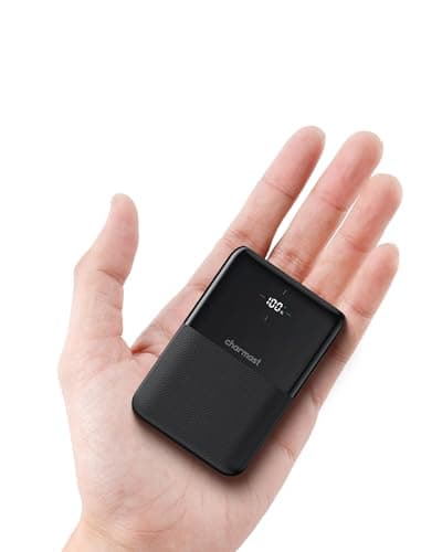 Charmast Mini 10000mAh Power Bank, 20W Fast Charging USB-C Portable Charger