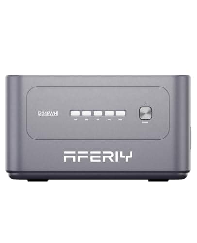 AFERIY 2048Wh Expandable Battery Compatible with P280, One P280 Support Up to 4 Extra Batteries (Not for Standalone Use) — view 3