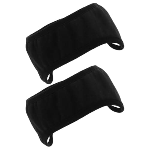 VALICLUD Noise Cancelling Headband for Sleeping with Soundproof Sleep Earmuff in Black, Adjustable Fit and Comfortable Cotton Cloth Ear Muffs for Men and Women, for Airplanes and Office — view 5