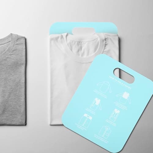 2pcs Shirt Folding Board Adult PP Foldable Clothes Packing Aid — view 5