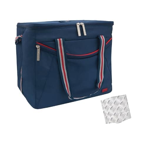 Polar Gear 30L Insulated Lunch Bag - Picnic Cool Bag, Polyester + Ice Pack
