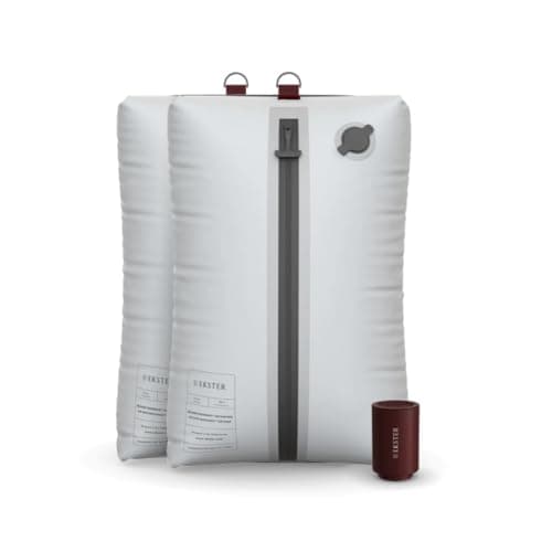 Ekster Travel Pack Vacuum Kit with Pump - Space Saver Bags - 2 Pack Set