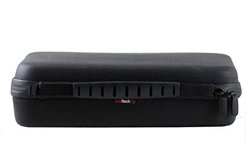 Navitech Black Rugged Headphone/Headphones Case Cover Compatible with the Audio-technica ATH-WP900 — view 4