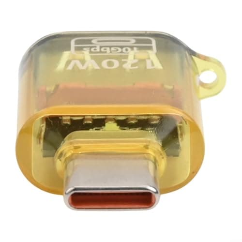 Portable Travel Adapter for Laptop Phone Tablet(Yellow) — view 5