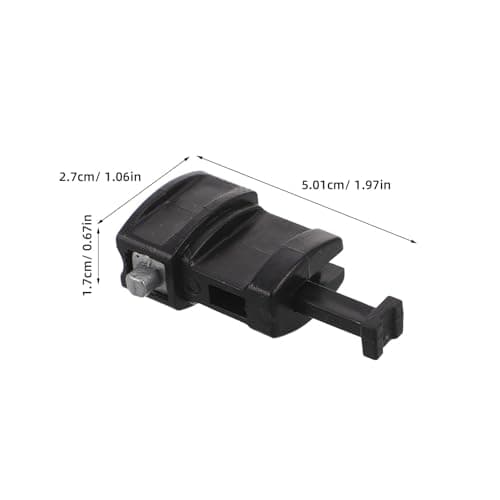 VANZACK 2pcs Replacement Telescopic Suitcase Handle Locking Clips for Luggage Repair, Metal and Plastic Sturdy Parts with Precise Compatibility, Suitable for Frequent Business Trips — view 2