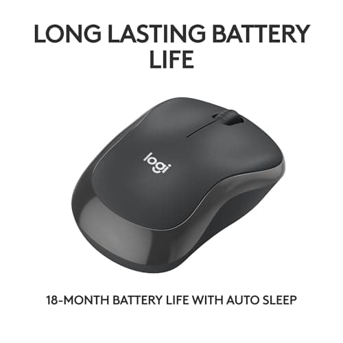 Logitech M240 Silent Bluetooth Mouse, Wireless, Compact — view 4