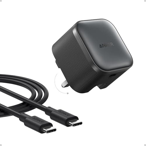 Anker Nano 45W USB C Charger, GaN, Fast Charging with Foldable Type C plug