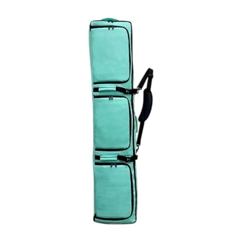 PUXZYAX Snowboard Bag With Wheels Air Travel Adjustable Size Ski Bag Large Capacity Efficient Storage Solutions Ski Snowboard Carrier Carry Wheeled, Green, 165x36x20cm — view 4