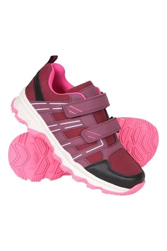 Mountain Warehouse Cannonball Kids Adaptive Shoes Berry 2