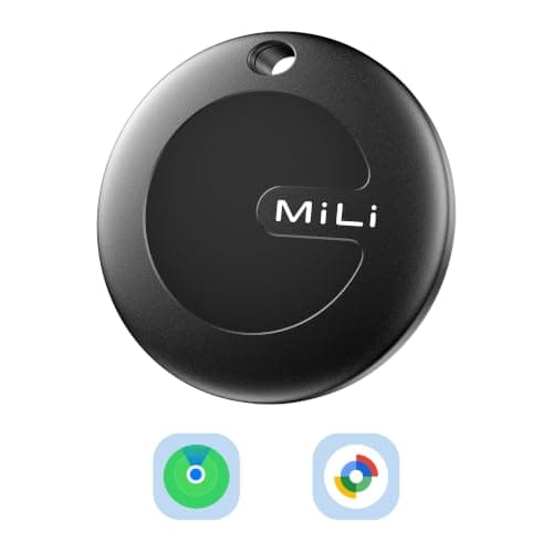 MiLi MiTag Duo Tracker Tag with Keyring for iOS & Android (1 Pack)