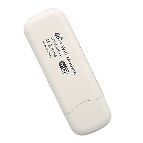 Ejoyous 4G USB Dongle, Portable Travel WiFi Mobile Hotspot Router with SIM Card Slot Unlocked to Any Network, for Travel Camping Vacation Rentals Dual Band Support 10 Devices High Speed — view 4