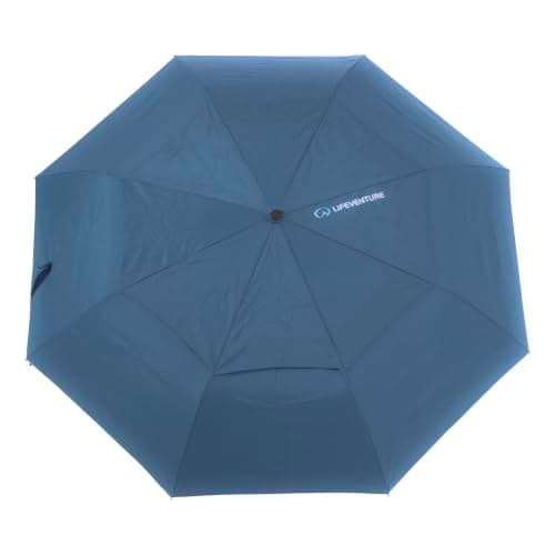 Lifeventure Medium Trek Umbrella Windproof Ripstop Canopy, Blue — view 2