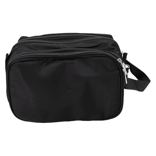 Annadue Travel Toiletry Organizer Bag for Men Women Cosmetic Pouch (Black) — view 6