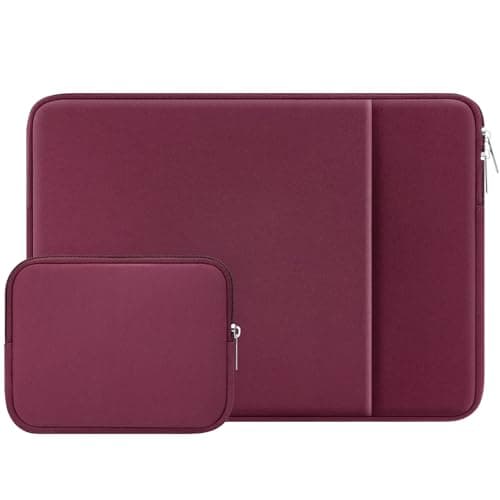 RAINYEAR Laptop Sleeve with Small Bag for 14" Notebook 15" Macbook Air M5