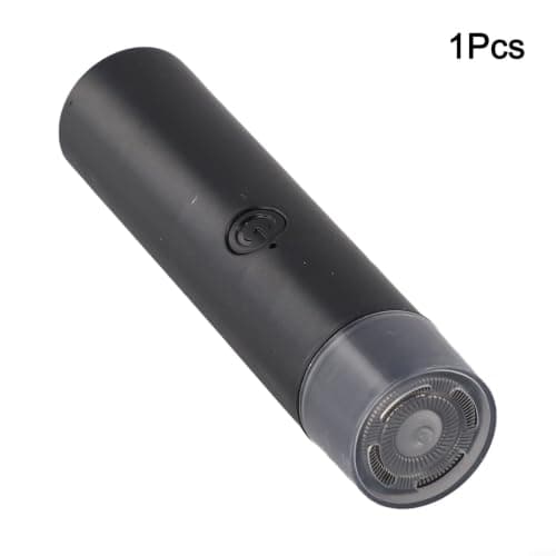 Compact Electric Shaver 106mm Portable Travel Design(Black) — view 5