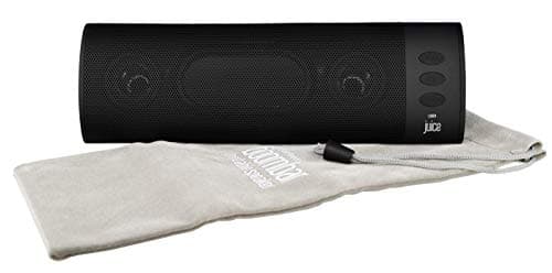 Juice Boom Portable Bluetooth Speaker, Wireless Rechargeable Device, Super Bass Stereo Speaker, for Smartphone, Mp3 Player, Tablet, Laptop, PC, Travel, Black — view 4