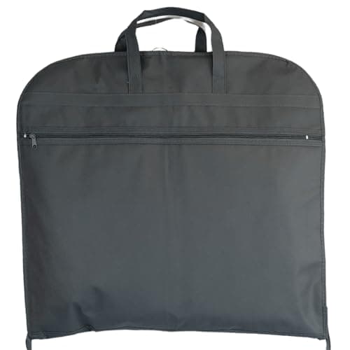 Hoesh Men Breathable Travel Suit Carrier Cover Garment Bag Grey Full Length Zip (3)