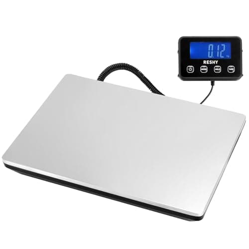 QWORK® Postage Scale 440 lbs / 200 kg, parcel scales, heavy duty scales, Batteries not included, for Business,Luggage,Office — view 2