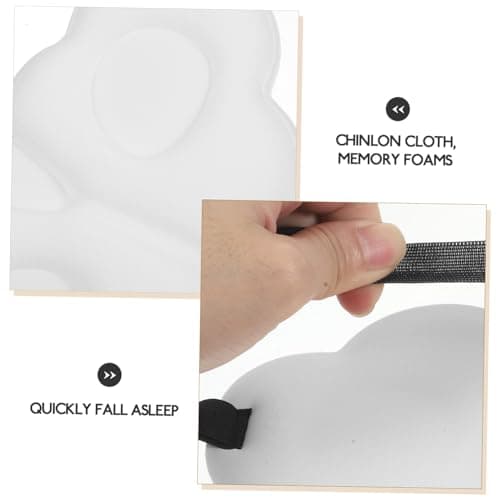 3D Contoured Sleep Eye Mask with Adjustable Double Layer — view 2