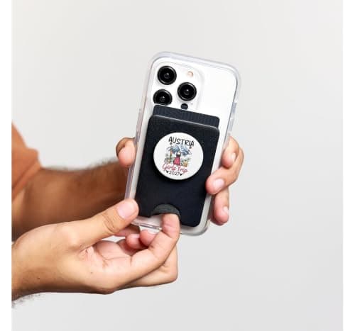 Austria Girls Trip 2027 Skiing Vacation PopSockets PopWallet for MagSafe — view 5