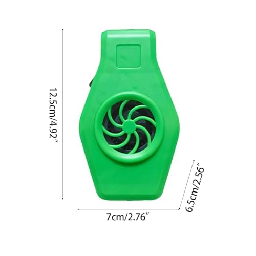 DONGKER Mini Aquarium Chiller Fan,USB Wall Mounted Fish Tank Cooling Fan with 2 Speed Modes Low Noise for Shrimp, Coral, Tropical & Saltwater Freshwater (Up to 10mm Thickness,within 60 * 60cm Tank) — view 4