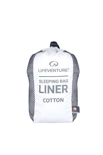 Lifeventure 100% Cotton Sleeping Bag Liner Lightweight Camping Sheet — view 4
