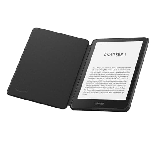 Amazon Kindle Paperwhite and Amazon Kindle Colorsoft Case, Lightweight and Water-Safe, Foldable Protective Cover – Premium Leather — view 3