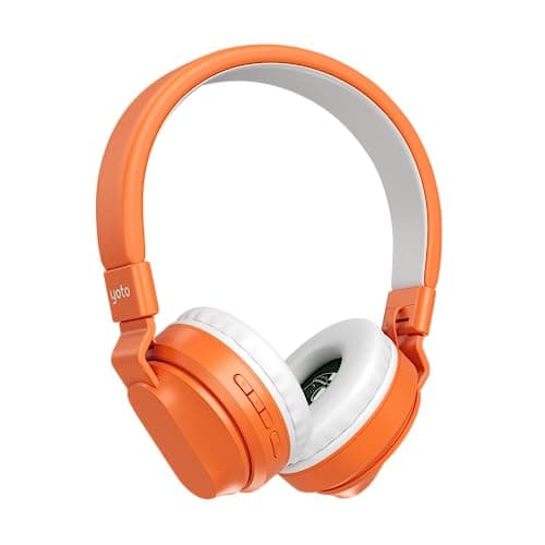 YOTO Player Bundle + Starter Pack Little Kids + Bluetooth Headphones + Adventure Jacket & Card Case in Fruit Punch - Kids Screen-Free Bluetooth Audio Player, All-in-1 Travel Device for Stories Music — view 6