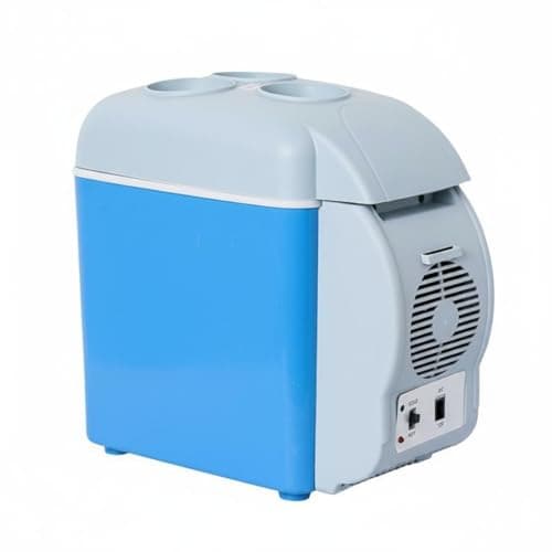 7.5L Portable Car Fridge, 12V Electric Cooler & Warmer with Carry Strap
