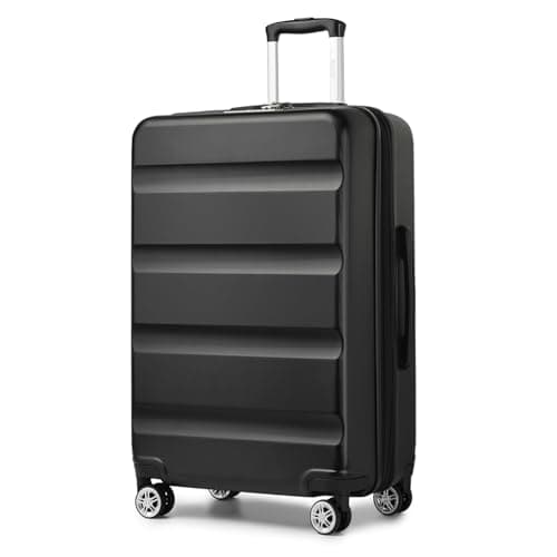 Kono 28 Inch Large Suitcase Expandable ABS+PC Hard Shell Checked Luggage