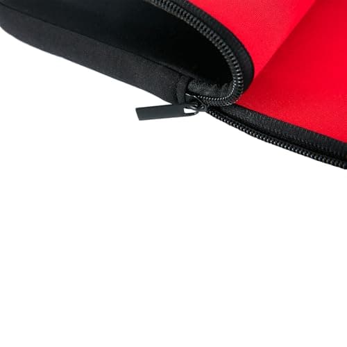 ZENO Laptop Sleeve Case Protective Soft Padded Zipper Cover Carrying Computer Bag Compatible for Notebook Chromebook MacBook Pro MacBook Air (Black) (13.3") — view 4