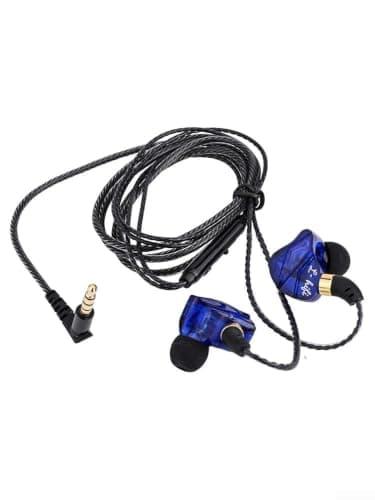 CYRENT Compact Wired Earbuds 13cm Lightweight Portable(Black) — view 2