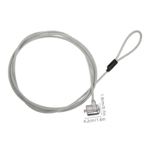 Laptop Locking Cable with Key for Projector Notebook Security — view 2
