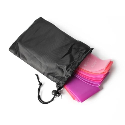 Resistance Bands Set 5 Levels 5-40lb Exercise Bands for Home Workout — view 3