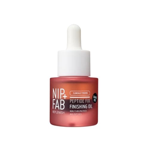 Nip+Fab Peptide Finishing Oil 2%, Travel Size Anti-Aging Face Oil, 15 ml