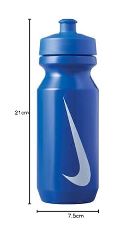 NIKE WATER BOTTLE BIG MOUTH 22oz BLUE/WHITE — view 4