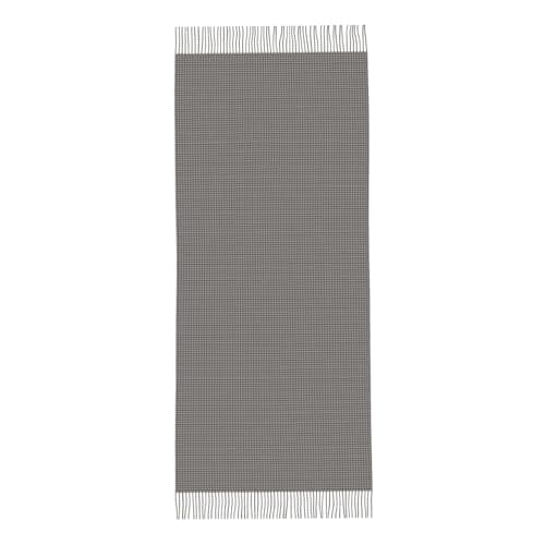 HTTUP Floral Graphite Print Scarf Tassel Women Men Travel Holiday Office Soft Warm Stylish Elegant Fall Winter — view 5
