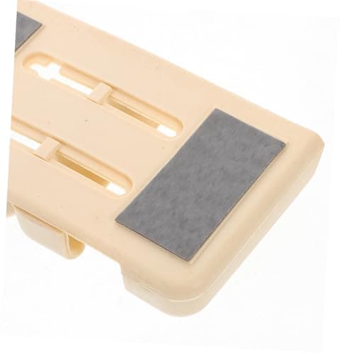 Ciieeo Car Dashboard Phone Holder Beige Adhesive Plastic Dash Mount for Car, Secure Easy Installation, Does Not Obstruct Charging Ports — view 3