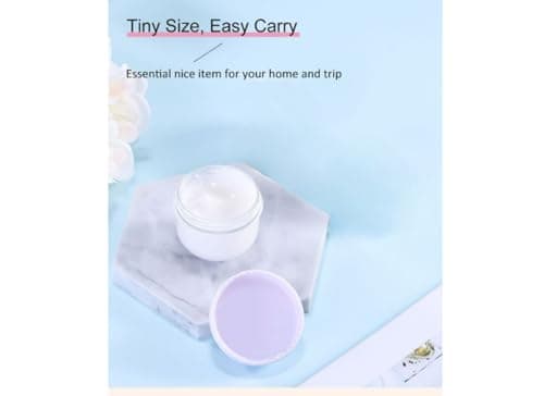 Sprigold 5 pcs Travel Jars Containers Bottle with Lid for Cosmetic Makeup Face Body Hand Cream (5, Travel Jar 0.7oz/20ml) — view 5