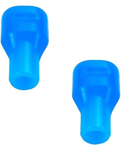 2Pcs Bite Valve Replacement Mouthpiece Bite Valve Hydration Valve Nozzle Silicone Bite Valve Cover for Outdoor Backpack Hydration Bladder Reservoir