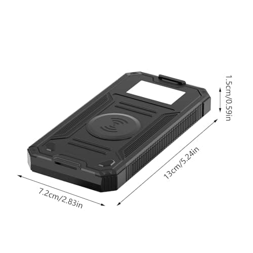 Solar Panel Battery Pack USB Ports with Flashlight — view 6