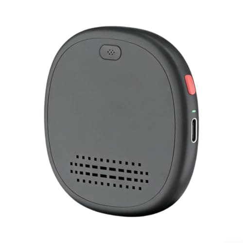 Real-Time Voice Translator ABS Compact Real-Time Voice Translator(Black)