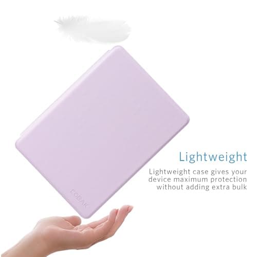 CoBak 7" Clear Case, not for iPad(A0720), Light Purple — view 5