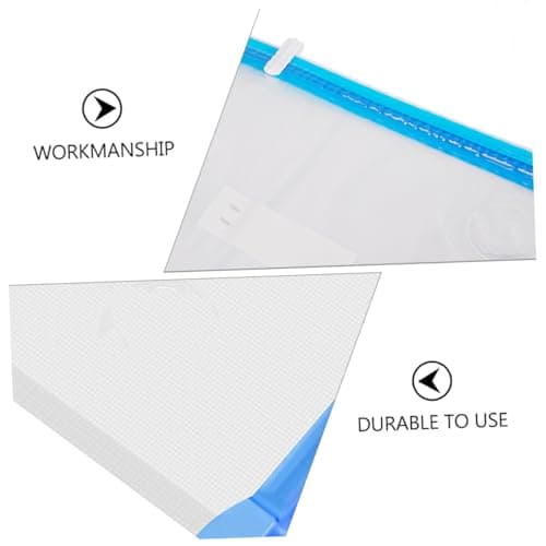 POPETPOP Vacuum Compression Storage Bags Set with Manual Pump and Seal Clips Nylon Carbon Fiber Dustproof Space Saver Bags for 3d Printer Consumables and 5 Desiccants for Organized Packing — view 4