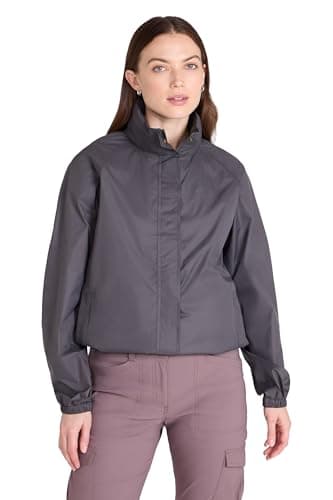Mountain Warehouse Pakka Womens Waterproof Rain Jacket Grey 10