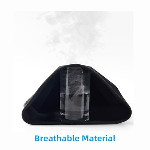 Fousam Winter Neck Gaiter for Men, Women, Warm Face Mask, Neck Cover Scarf, for Warmth, Wind Protection, Hiking, Skiing, Riding — view 4